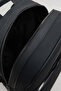 Men's Black Solid Zip-Around Backpack - 6
