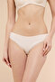 Women's Brown 3 Pack Ribbed Bikini Briefs - 6