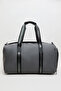Men's Gray Solid Duffle Bag - 2