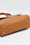 Women's BROWN Color Block Tote Bag - 5