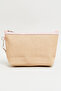 Women's Orange Applique Cosmetic Pouch - 2