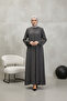 Nobility & Elegance Stone Embellished Special Series Classic Long Robe - 2
