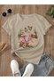 Bicycle Print, Women's T-Shirt T-Shirt