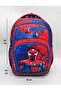 Spider Pattern Thermal Insulated and Waterproof Fabric Backpack with Pencil Holder for Primary School / 3900 - 2