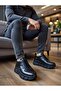 Men's Black Inside and Outside Genuine Leather Casual Men's Shoes Casual 1237 - 5