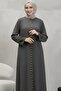 Nobility & Elegance Stone Embellished Special Series Classic Long Robe - 3
