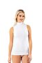 Zero Sleeve Fishing Collar Modal T-Shirt
