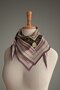 Ethnic Pattern Sparkling Crystal Scarf - 2