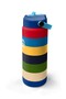 Multi-Colored Line Patterned Steel Thermos with Folding Spout 650 ml 38312 - 4