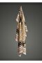 Ethnic Pattern Sparkling Crystal Scarf - 2