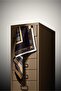 Twill Silk Scarf Black, Gold, Cream - 4