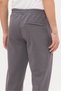 Dark Gray Premium Men's Winter Sweatpants with Lamb-Like Look, Zipper Pocket, Lace-Up Elastic Waist - 6