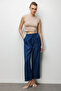 Beli Lace-Up Wide Leg Trousers 4090