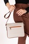 Women's Stylish Daily Bag Ald.2808 Beige Zigzag - 4