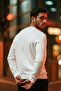 Men's Chest Cmb Printed Ecru Sweatshirt - 6