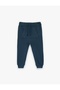 Cotton Jogger Sweatpants with Kangaroo Pocket and Elastic Waist - 4