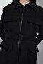 Belted Black Vest with Pocket Detail 0097 - 6