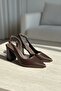 Duhra Brown (8 cm Heeled) Daily Use Heeled Shoes - 2