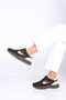 Lace-Up Thermo Sole Genuine Leather Sneaker 338-7108 Women's Shoes - 2