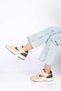 Lace-Up Thermo Sole Genuine Leather Sneaker 338-7108 Women's Shoes - 2