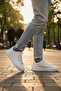 Enoch Sade Flat Sole Orthopedic Casual Sneaker - 2