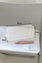 Pink Striped Bow Pencil Holder Pencil Case Pencil Bag - 4
