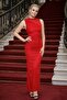 Red Bodycon Lined Tulle Knitted Dress 1676 - 2