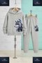 Children's Unisex Kurt Gri Yanda 3-Piece Hooded Tracksuit Set - 3