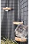 1 Piece - Round Log Bird Perch, Natural Wooden Bird Perch Fun Bird Perch, Hamster Perch (8-10 cm) - 3