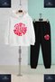 Children's Unisex Girl Power Daisy Print 3-Piece Hooded Tracksuit Set - 2