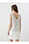 V Neck Striped Muslin Blouse - 4