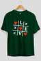 Love Xoxo Front Printed Green Oversize T-Shirt Men Women Cotton Crew Neck Tshirt