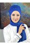 قبعة بيضاء مزينة بالأحجار الكريمة - 8