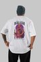 Julius Caesar Back Printed White Oversize T-Shirt Men Women Cotton Crew Neck T-Shirt - 2