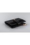Black Quilted Detailed Women's Faux Leather Wallet - 2