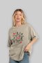 Love Xoxo Front Printed Beige Oversize T-Shirt Men Women Cotton Crew Neck T-Shirt - 4