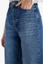 Straight Fit High Waist Blue Women's Jean Trousers G3541Ax/Nm28 - 2