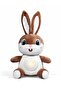 Sleep Soother Rabbit Plush Doll with Light Projection & Soft Music – Comfort Toy for Babies