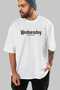 Wednesday Front Printed White Oversize T-Shirt Men Women Cotton Crew Neck T-Shirt - 7