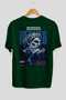 Hermes 2 Back Printed Green Oversize T-Shirt Men Women Cotton Crew Neck T-Shirt