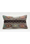 Vintage Throw Pillow Cover Made from Handmade Rug, Wool, 30X50 cm
