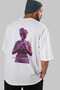 Always Fly Back Printed White Oversize T-Shirt Men Women Cotton Crew Neck T-Shirt - 7