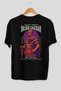 Julius Caesar Back Printed Black Oversize T-Shirt Men Women Cotton Crew Neck T-Shirt
