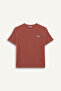 100% Cotton Oversized T-Shirt with Patch Detail for Boys G6988A826Sm - 6