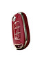 Nano Key Case Cover for Megane 4, Clio 5, Captur, Taliant, Express, Red Gold - 3