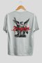 Angels Back Printed White Oversize T-Shirt Men Women Cotton Crew Neck T-Shirt