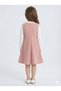 Cape Detailed Double Pocket Girls' Dress 2-6 Years 4411 - 7