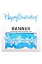 5 Year Old Blue and White Birthday Balloon Set – Happy Birthday & Number Balloon - 4