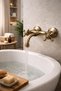 Lavabo Kurna Şadırvan Bathroom Faucet Antique Color - 3