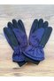 Children's Ski and Snow Gloves with Rabbit Character and Navy Blue Color Lining, Suitable for Ages 6-9 - 2